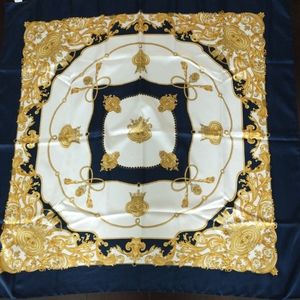 Vintage Italian Scarf Blue